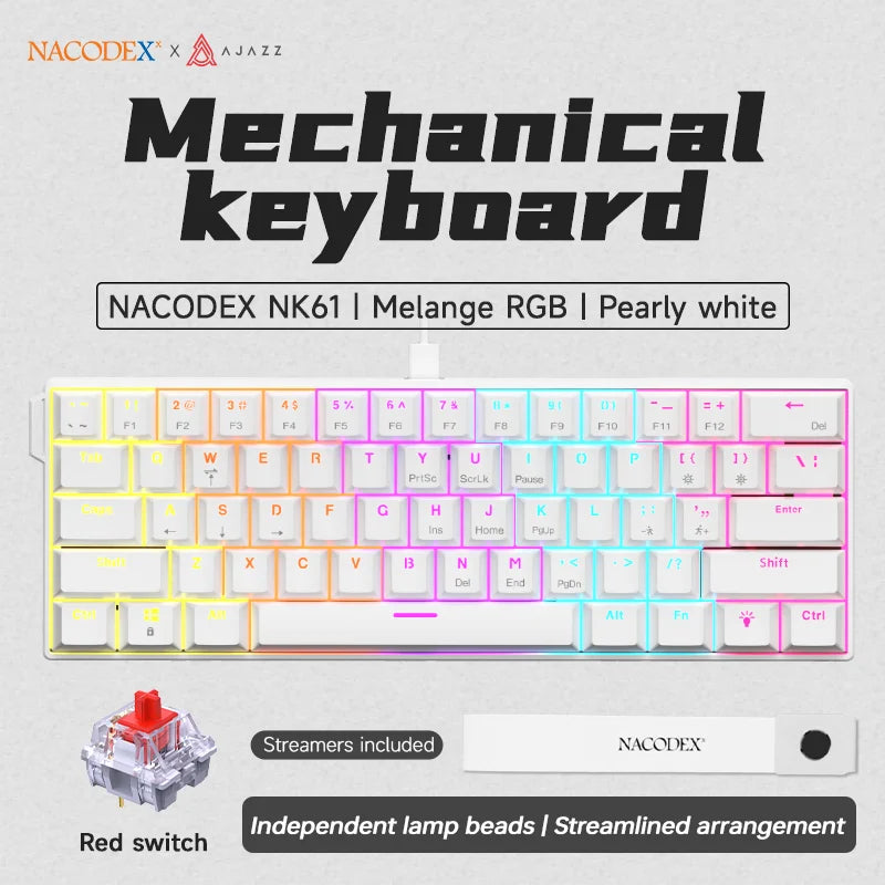 AJAZZ NK61 — The 60% Keyboard That Hits Different