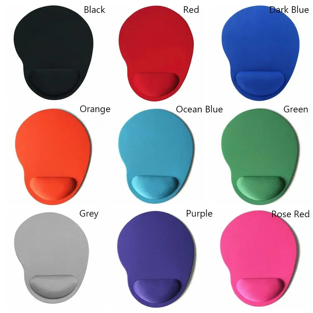 Ergonomic Wrist Rest Mouse Pad — Non-Slip Comfort Mat for PC & Laptop