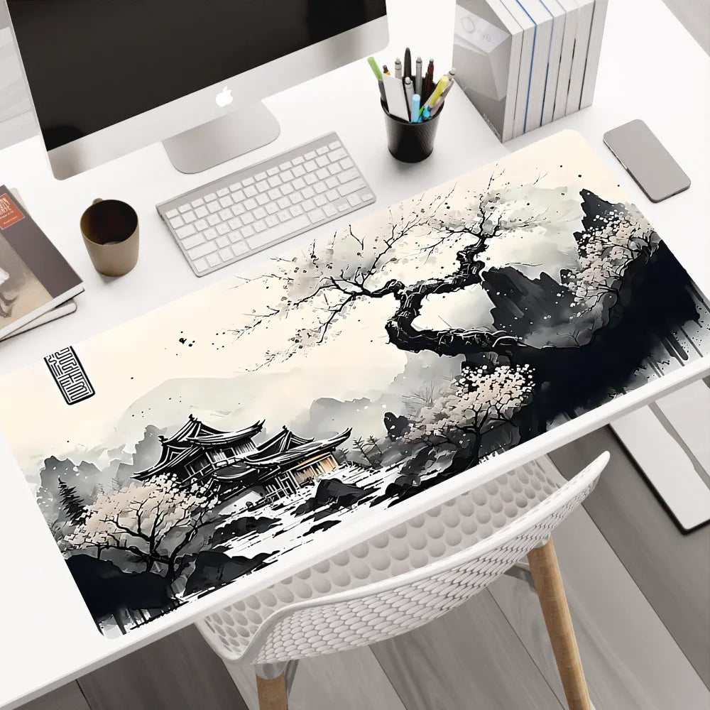 Sakura XXL Gaming Mouse Pad — Desk Mat for Keyboard & Mouse