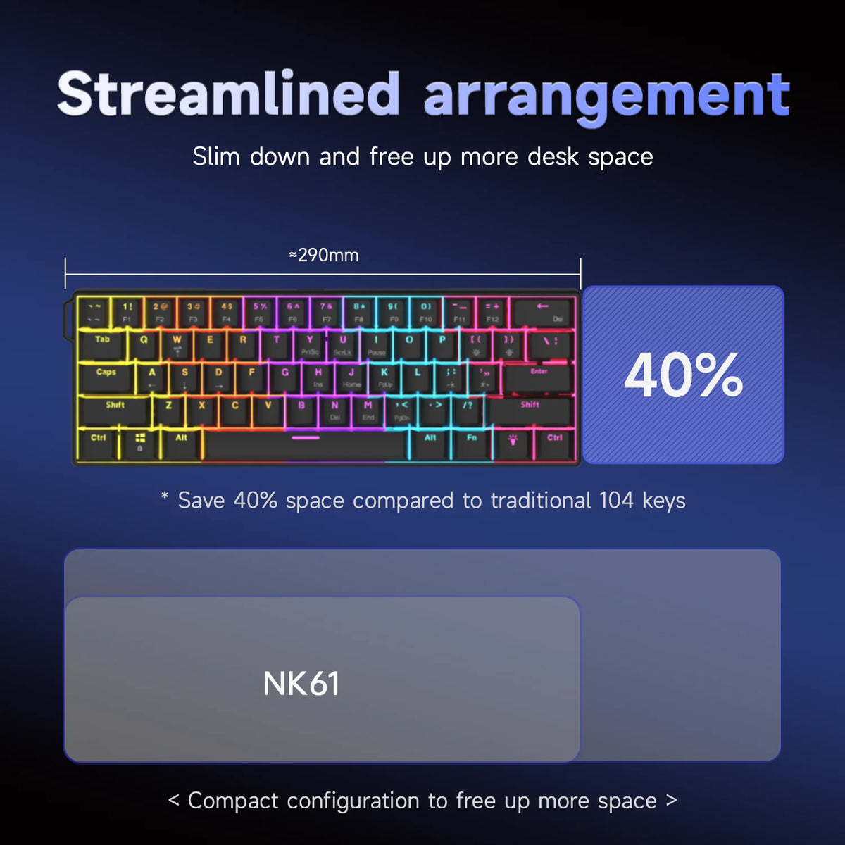 AJAZZ NK61 — The 60% Keyboard That Hits Different