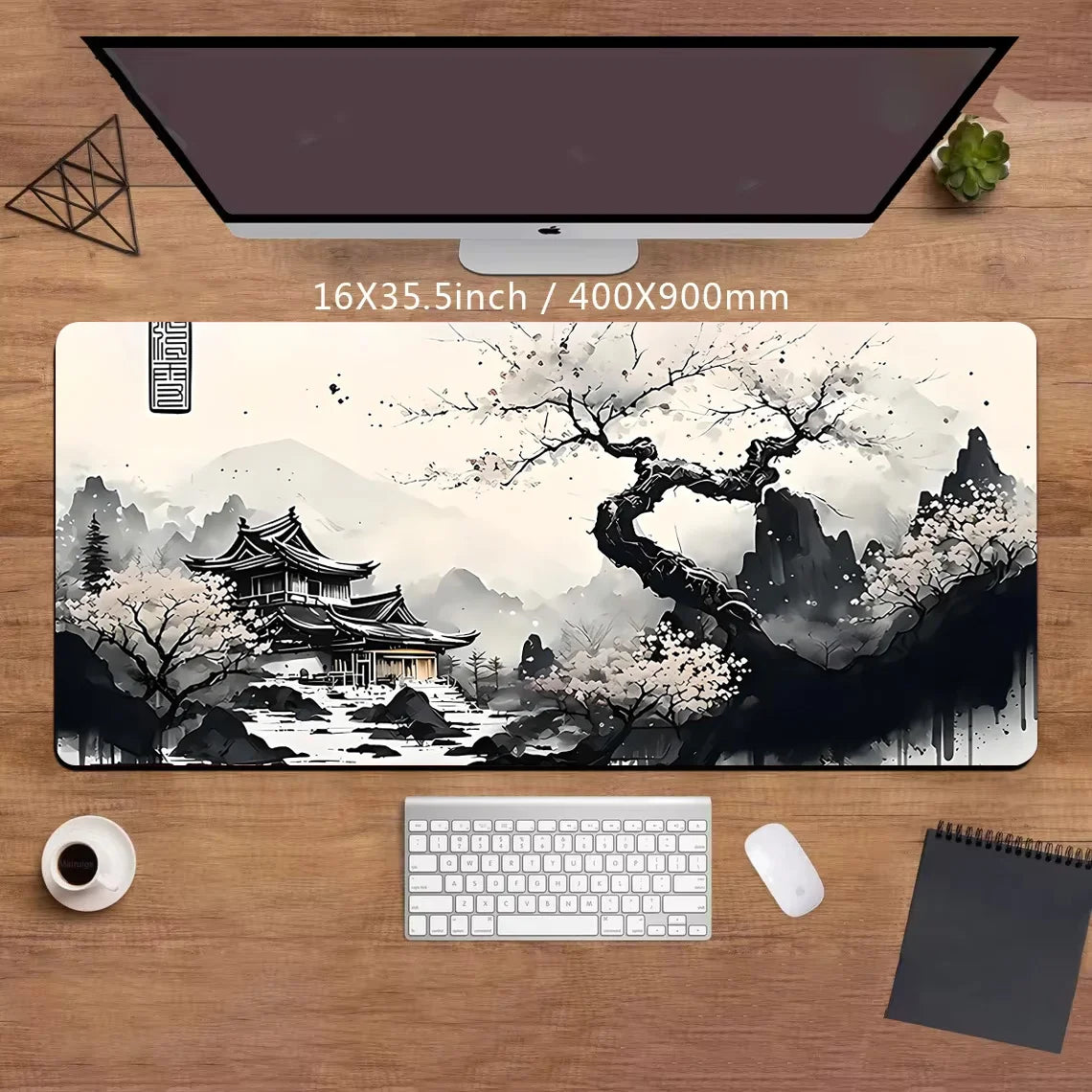 Sakura XXL Gaming Mouse Pad — Desk Mat for Keyboard & Mouse
