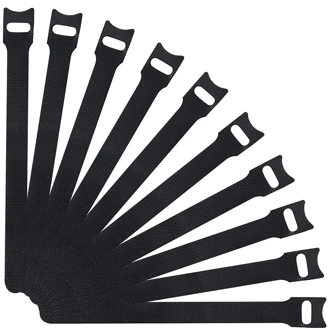 Cable Organizer Winder Ties — Wire Management Tape for Phone & Desk (50pcs)