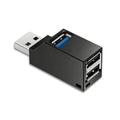 3-in-1 USB 3.0 Hub — High-Speed 5Gbps Splitter for PC, Mac & Laptop