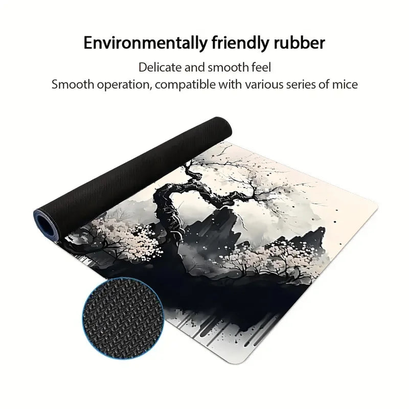 Sakura XXL Gaming Mouse Pad — Desk Mat for Keyboard & Mouse