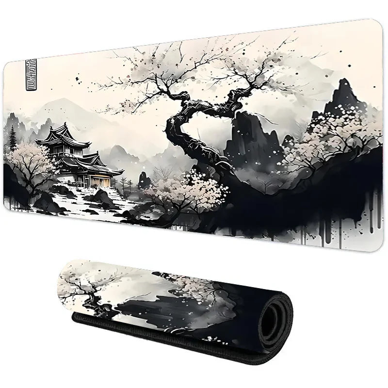 Sakura XXL Gaming Mouse Pad — Desk Mat for Keyboard & Mouse