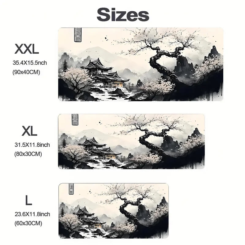 Sakura XXL Gaming Mouse Pad — Desk Mat for Keyboard & Mouse