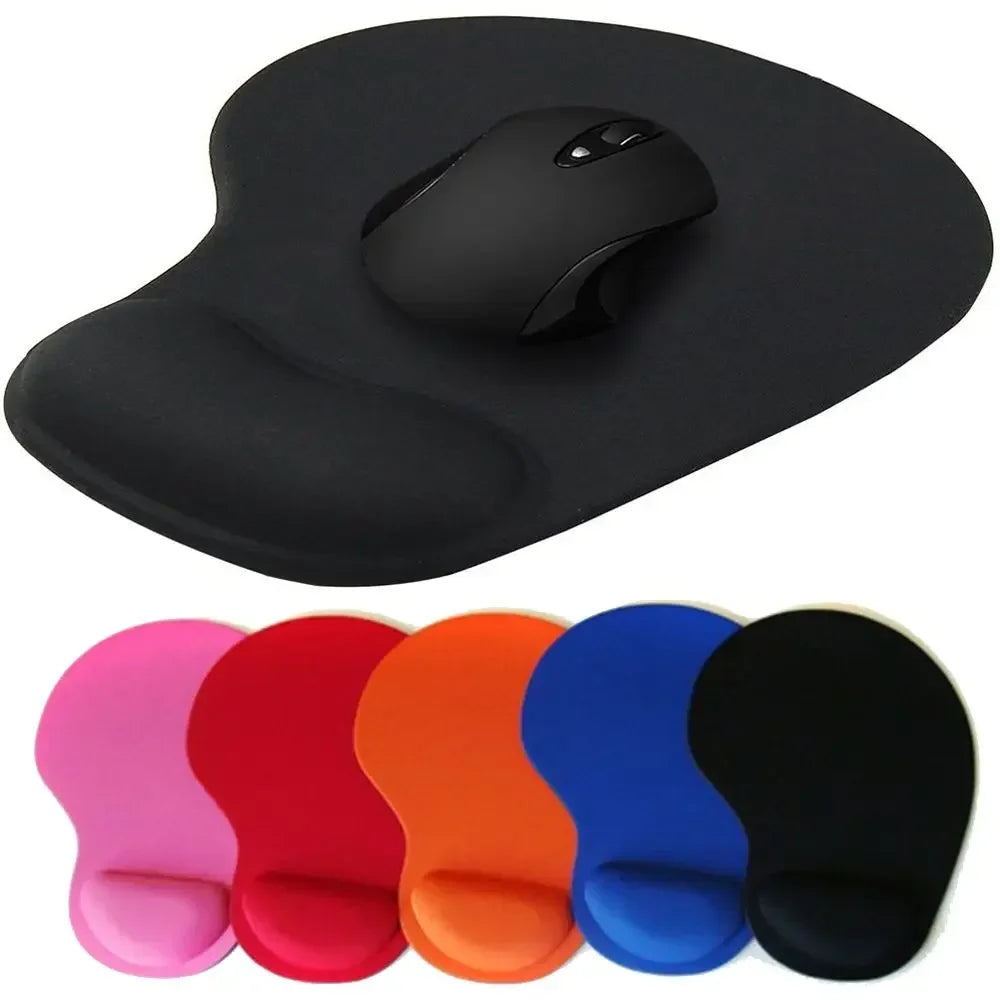 Ergonomic Wrist Rest Mouse Pad — Non-Slip Comfort Mat for PC & Laptop