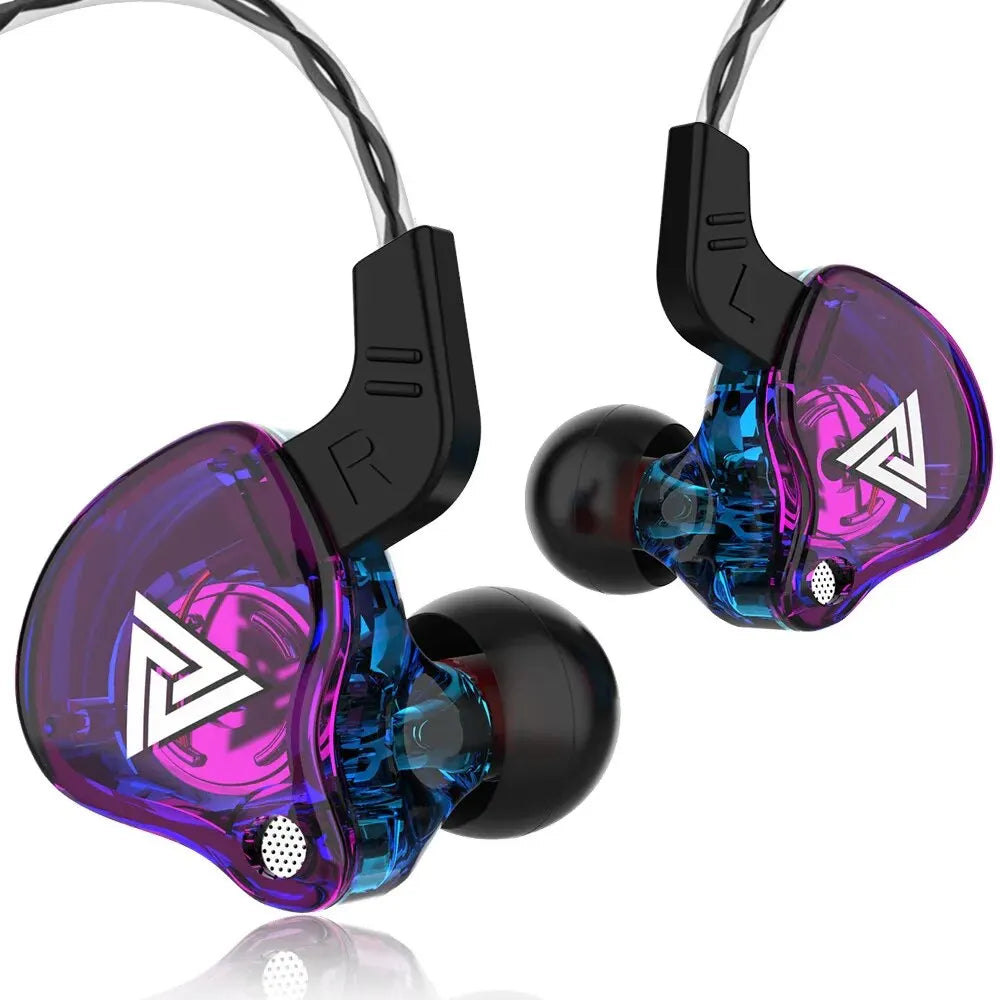 AK6 HiFi Gaming Earbuds — 3.5mm Sport Earphones with Mic