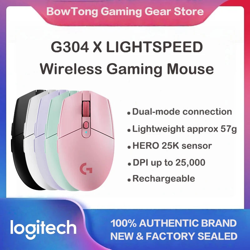 Logitech G304X — Wireless Gaming Mouse Built for Champions