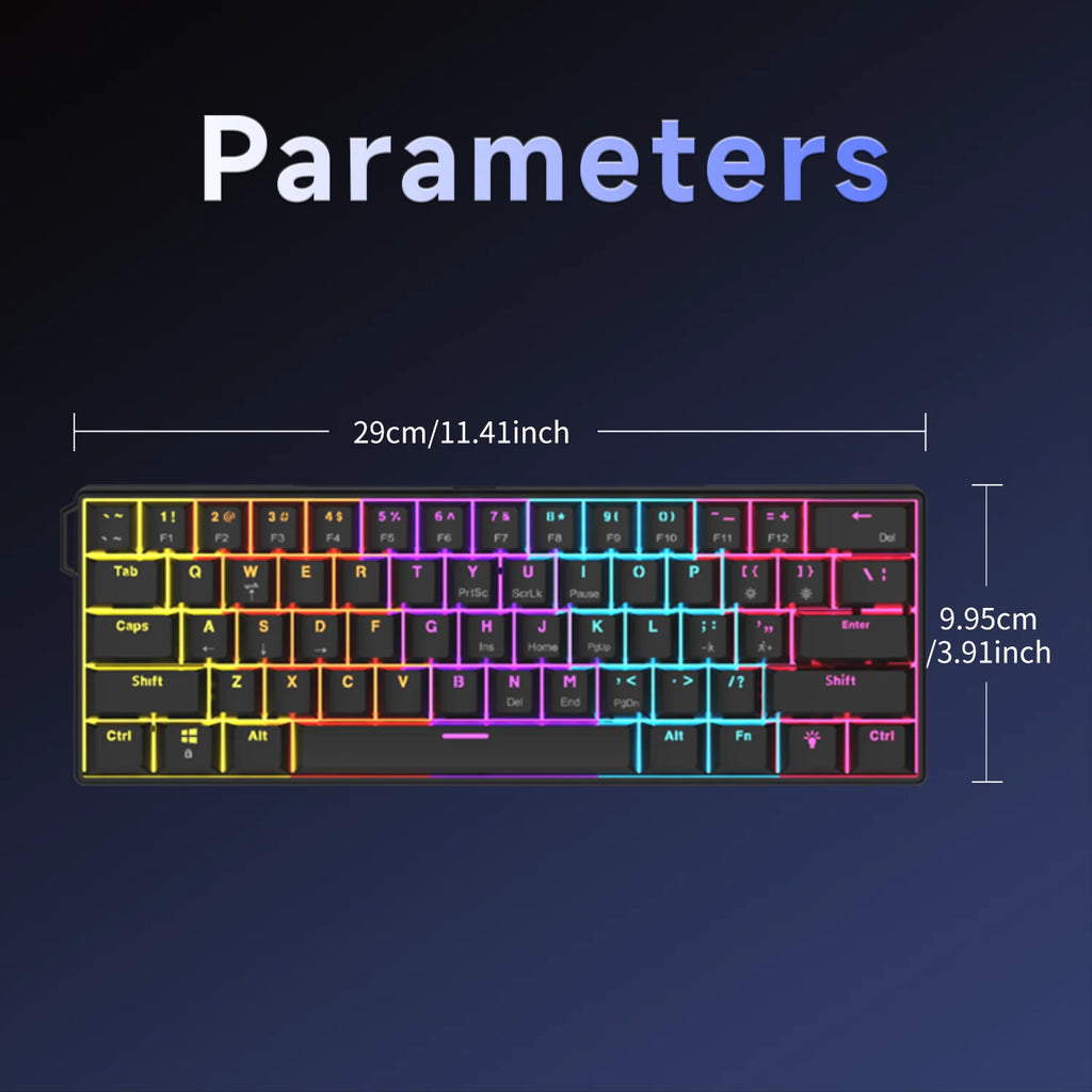 AJAZZ NK61 — The 60% Keyboard That Hits Different