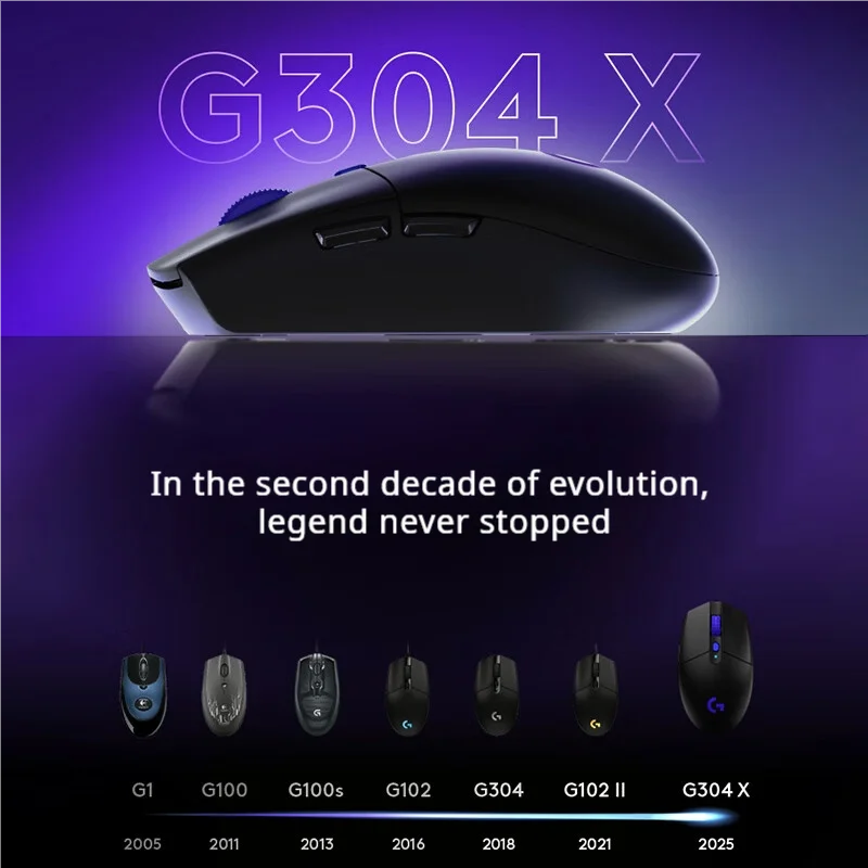 Logitech G304X — Wireless Gaming Mouse Built for Champions
