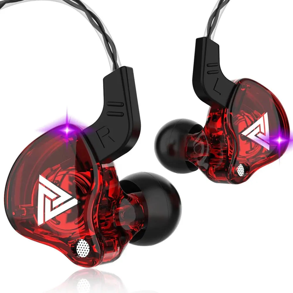 AK6 HiFi Gaming Earbuds — 3.5mm Sport Earphones with Mic